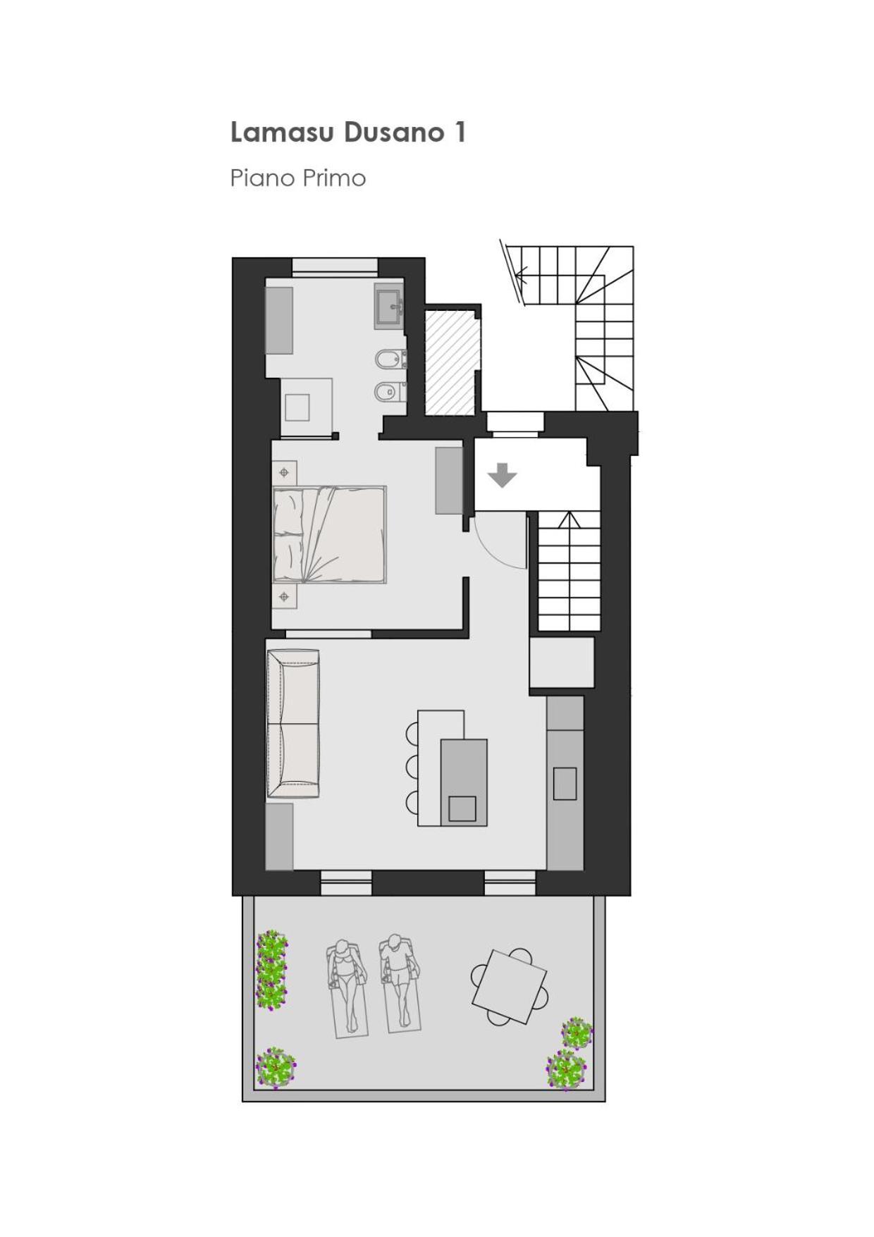 Lamasu Dusano - Di Garda Apartment *